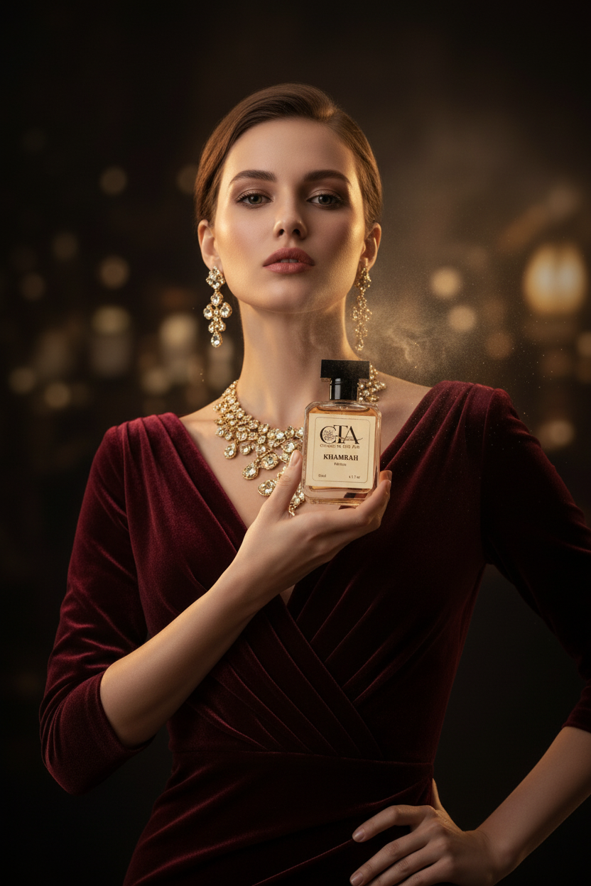 KHAMRAH Campaign Model Shot